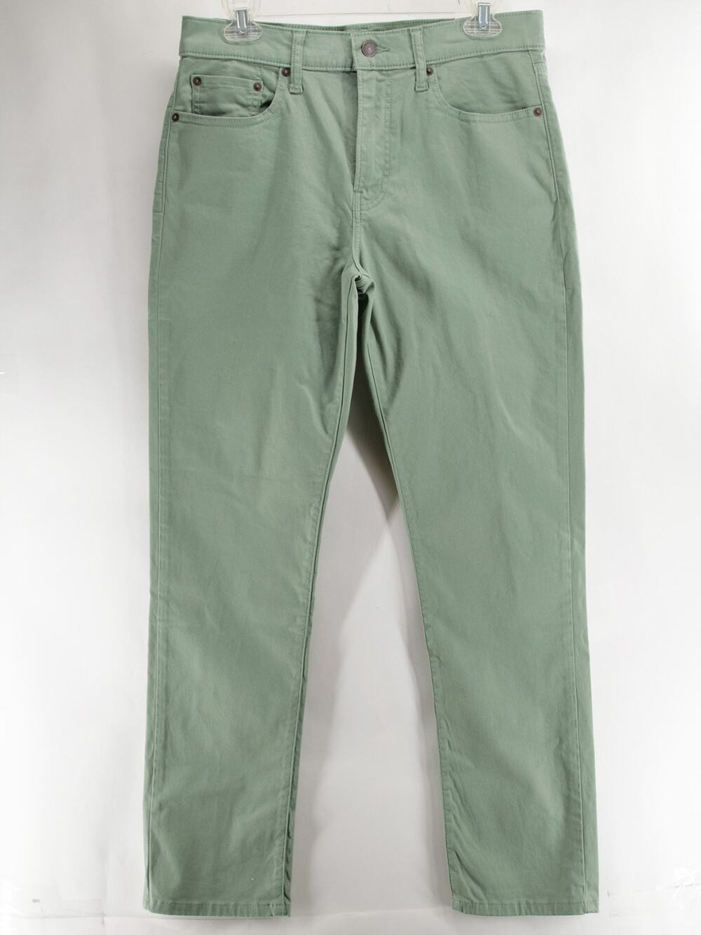 Lucky Brand NWT Men's 30x30 Sage Green 410 Athletic Straight Stretch Jeans